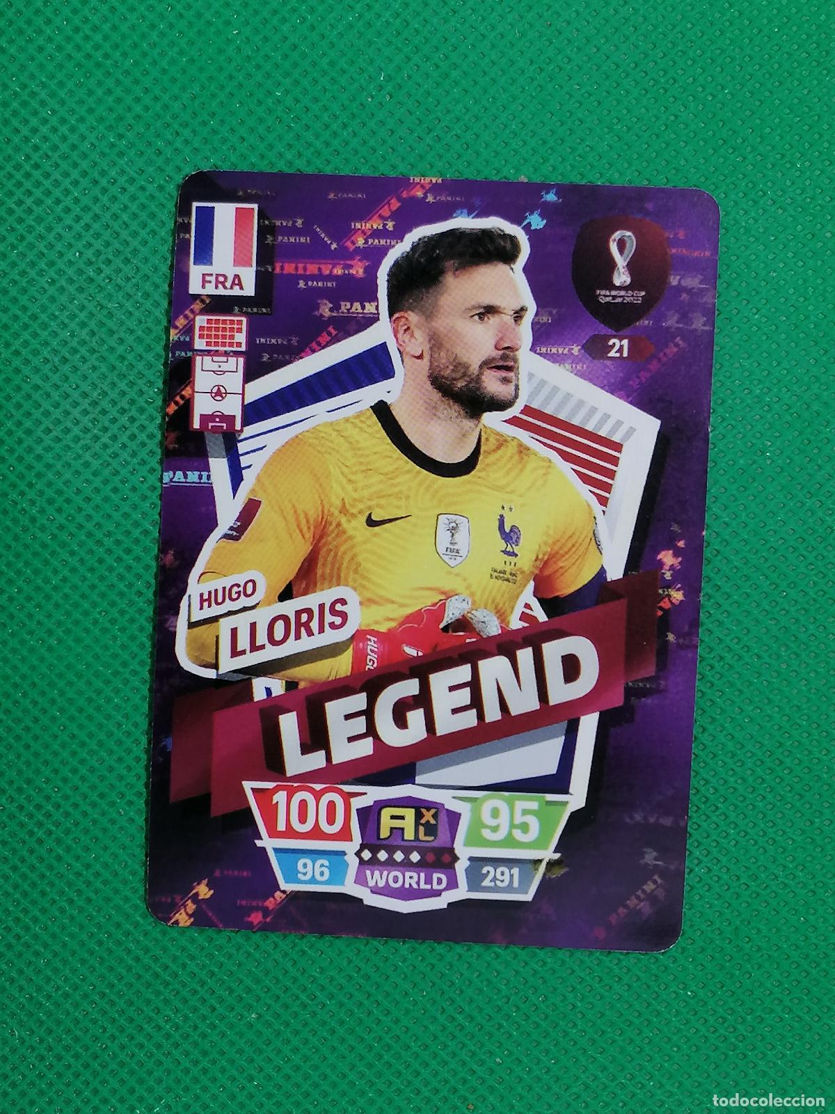 Figurine di Calcio: HUGO LLORIS FRANCIA ⚽ WORLD FOOTBALL STARS QATAR CARD FANCARD ⚽