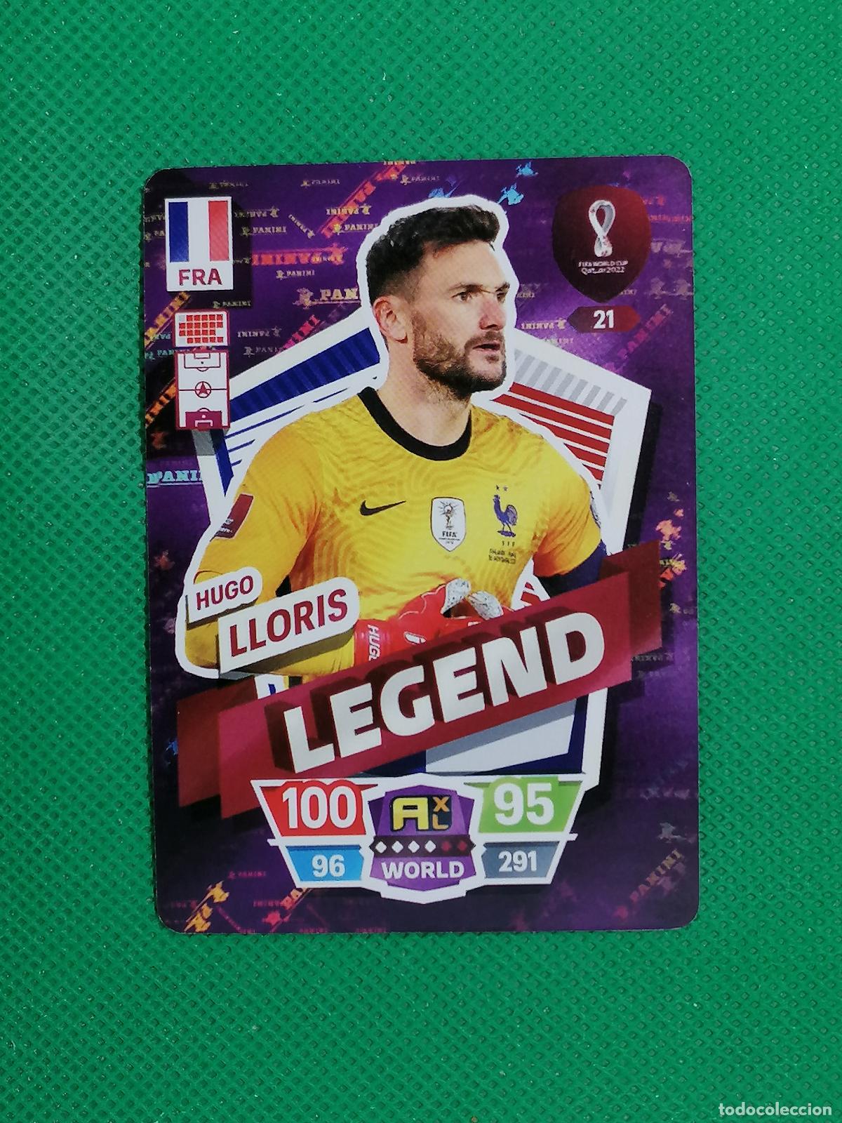 Figurine di Calcio: HUGO LLORIS FRANCIA ⚽ WORLD FOOTBALL STARS QATAR CARD FANCARD ⚽