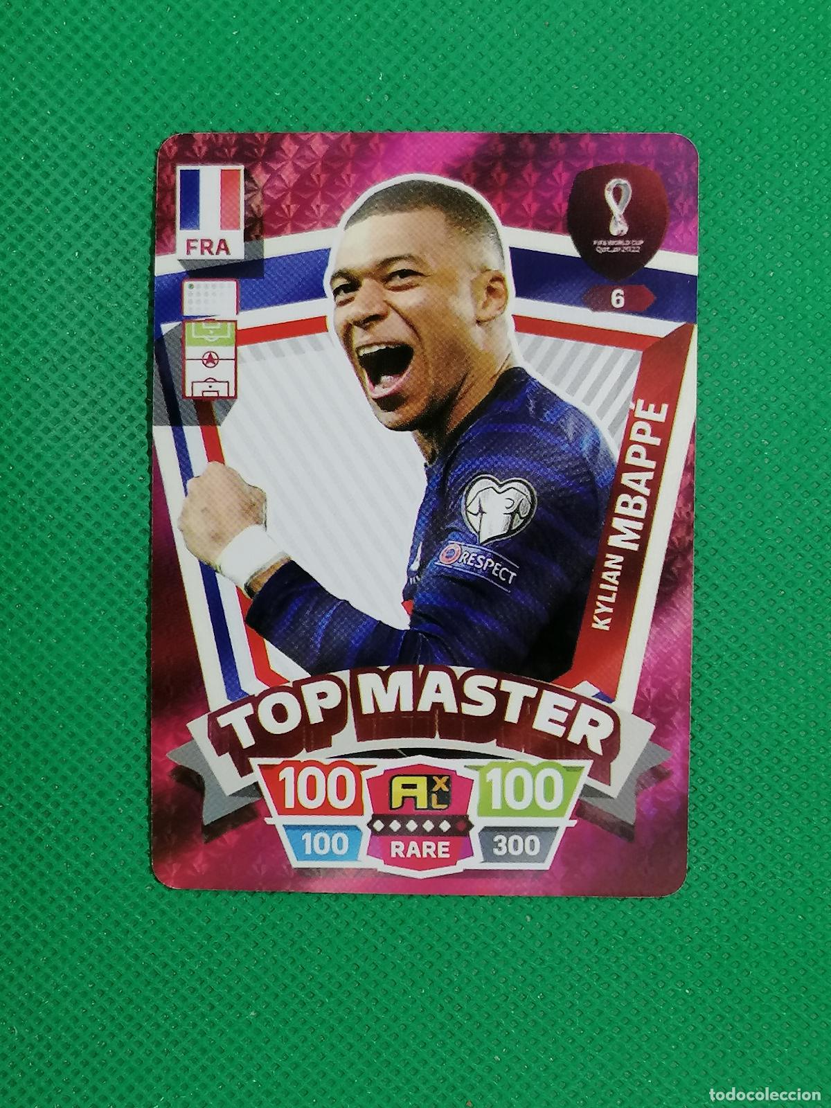 Cartes &agrave; collectionner de Football: KYLIAN MBAPPE FRANCIA ⚽ WORLD FOOTBALL STARS QATAR CARD FANCARD ⚽