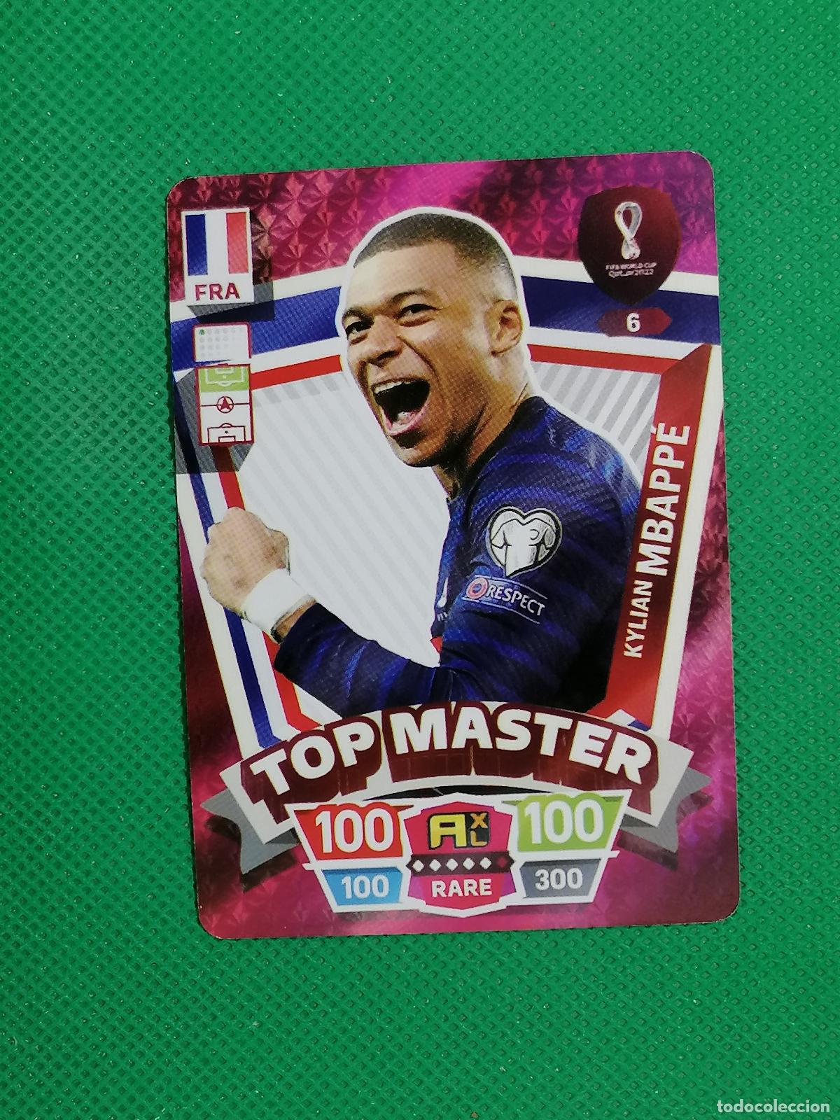 Cartes &agrave; collectionner de Football: KYLIAN MBAPPE FRANCIA ⚽ WORLD FOOTBALL STARS QATAR CARD FANCARD ⚽