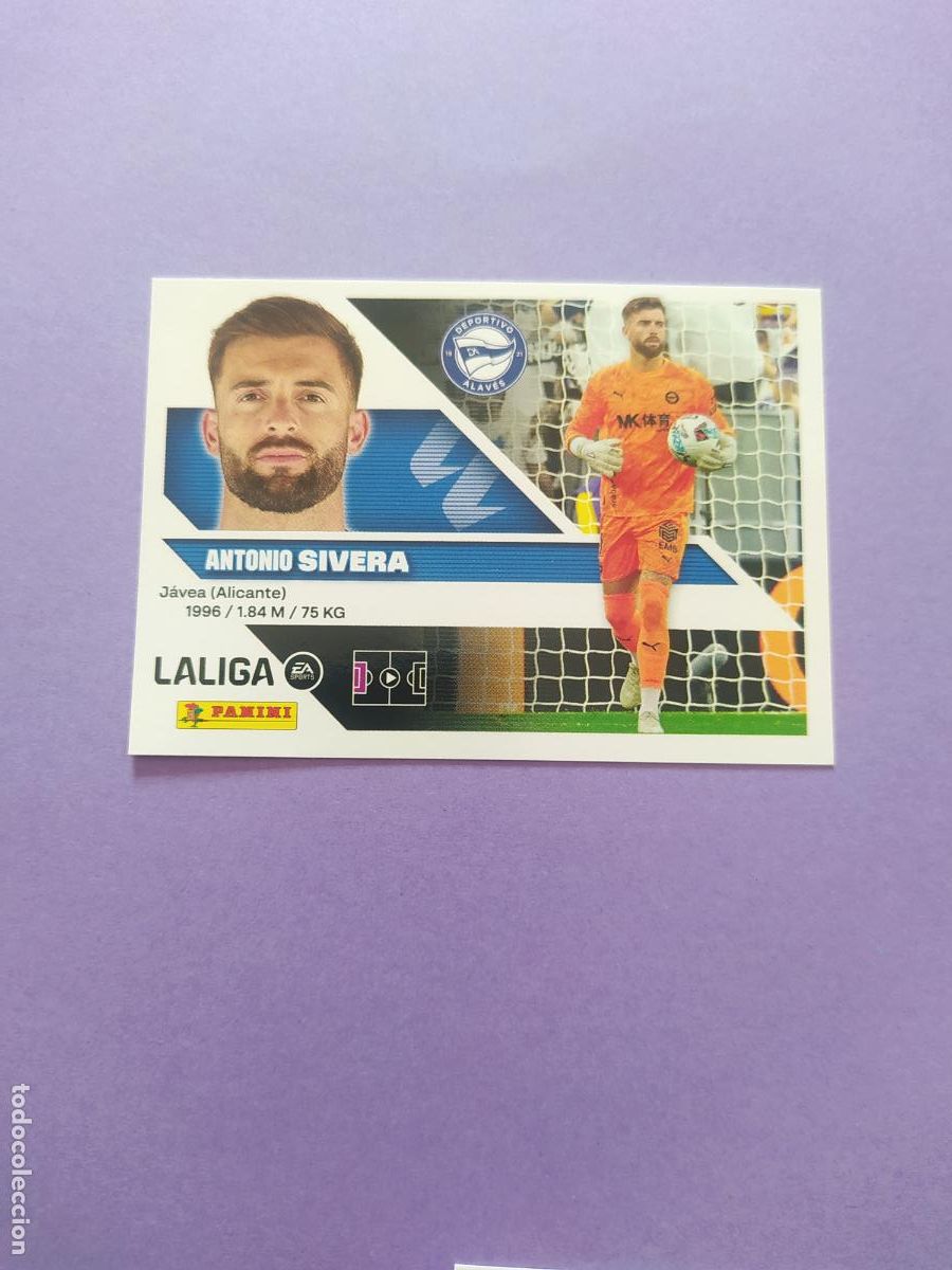 Cromos de f&uacute;tbol: LIGA ESTE 2026 2027 26 27 NUEVO - DEPORTIVO ALAVES N&ordm; 3 SIVERA