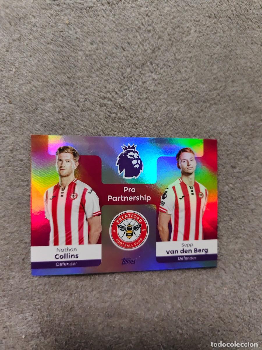 Cromos de f&uacute;tbol: 364 PREMIER LEAGUE 2025 26 COLLINS SEPP VAN DEN BERG BRENTFORD PRO PARTNERSHIP TOPPS 25 2026 AAL