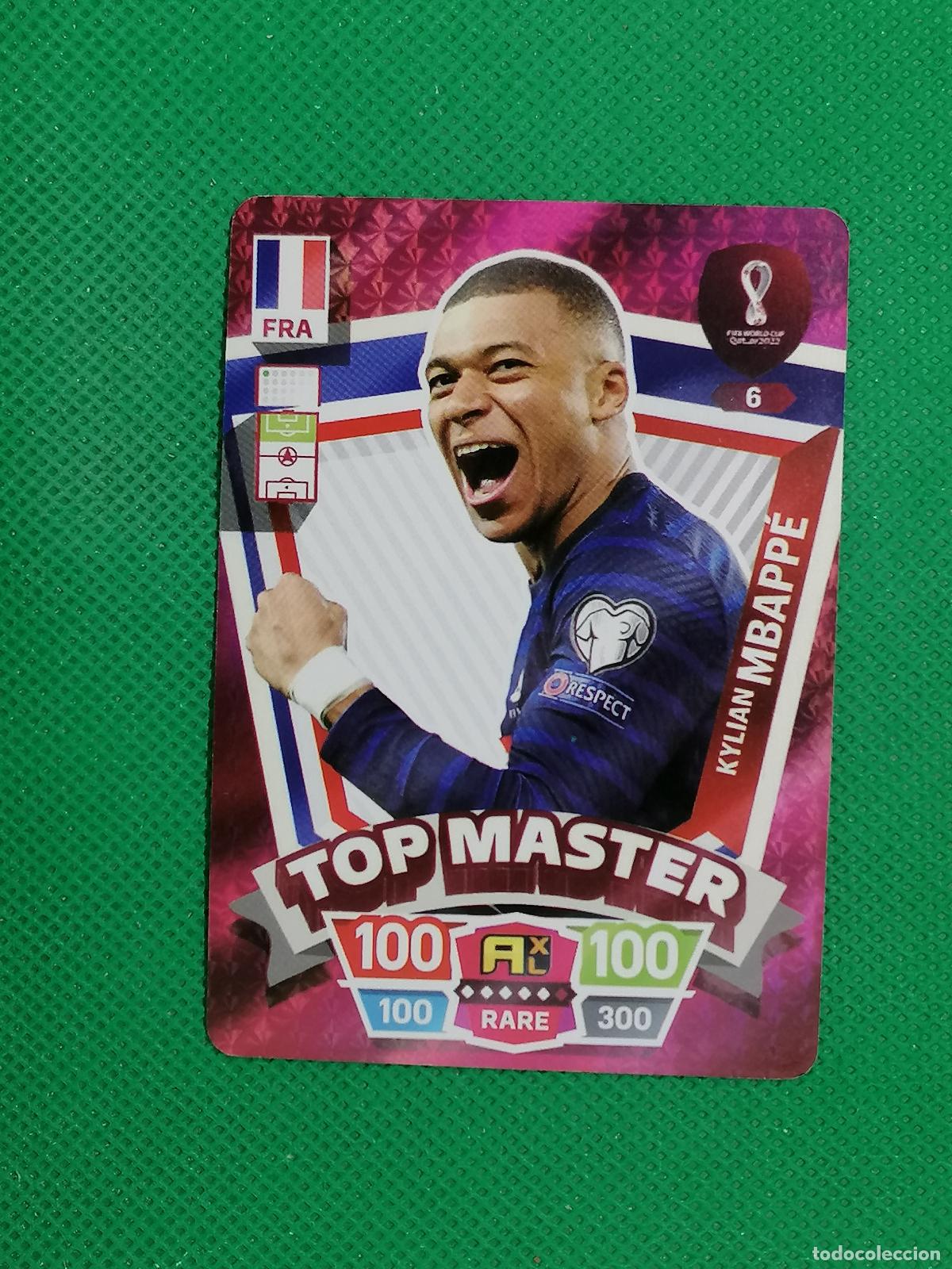 Cromos de f&uacute;tbol: KYLIAN MBAPPE FRANCIA ⚽ WORLD FOOTBALL STARS QATAR CARD FANCARD ⚽