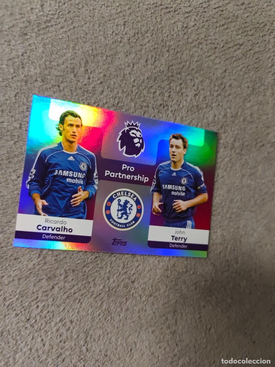 Cromos de f&uacute;tbol: 366 PREMIER LEAGUE 2025 26 RICARDO CARVALHO JOHN TERRY CHELSEA PRO PARTNERSHIP TOPPS 25 2026 AAL