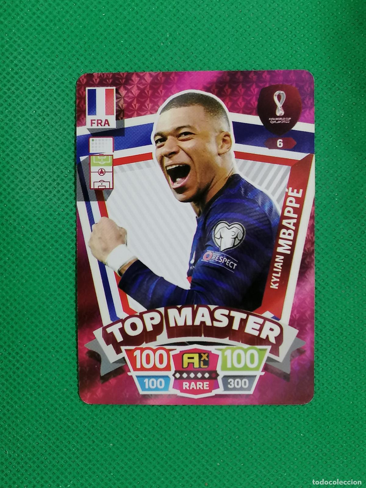 Cromos de f&uacute;tbol: KYLIAN MBAPPE FRANCIA ⚽ WORLD FOOTBALL STARS QATAR CARD FANCARD ⚽