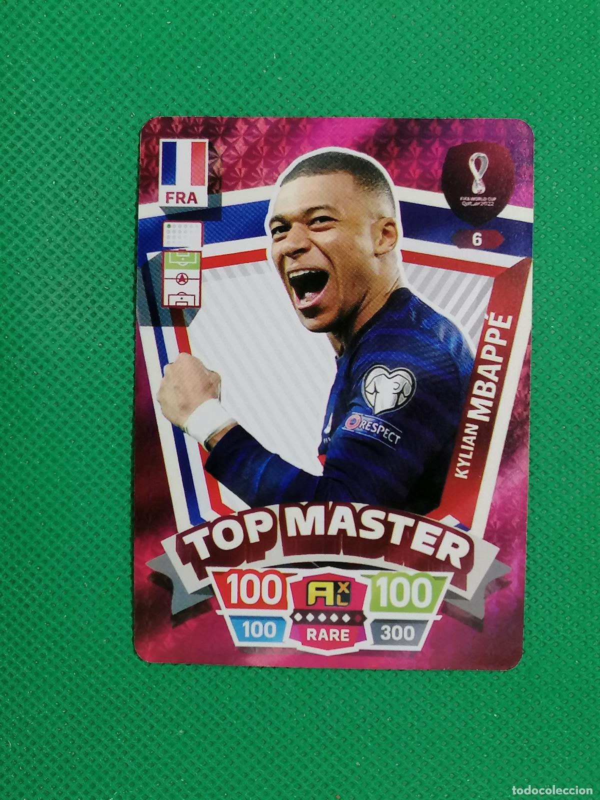 Cromos de f&uacute;tbol: KYLIAN MBAPPE FRANCIA ⚽ WORLD FOOTBALL STARS QATAR CARD FANCARD ⚽