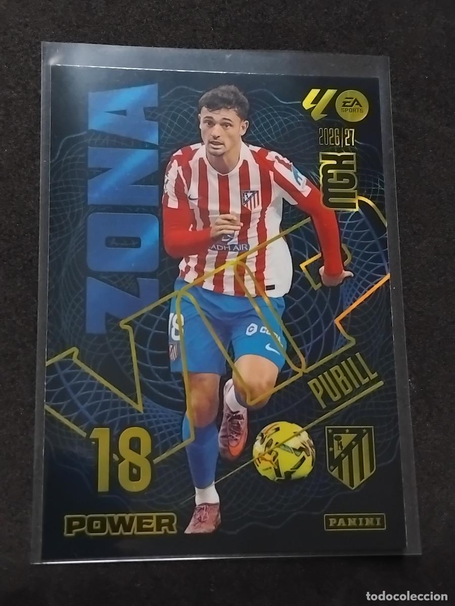 Fu&szlig;ball-Sticker: PUBILL ZONA VIP POWER 404P ATL&Eacute;TICO MADRID - LALIGA PANINI MGK MEGACRACKS 2026-27 LIGA 2026 2027