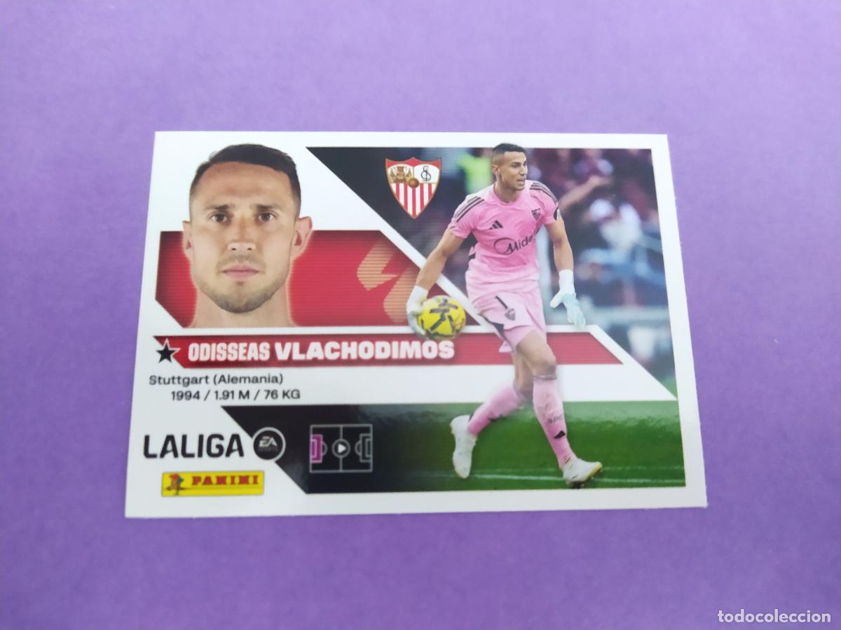Cromos de f&uacute;tbol: LIGA ESTE 2026 2027 26 27 NUEVO - SEVILLA FC N&ordm; 3 VLACHODIMOS