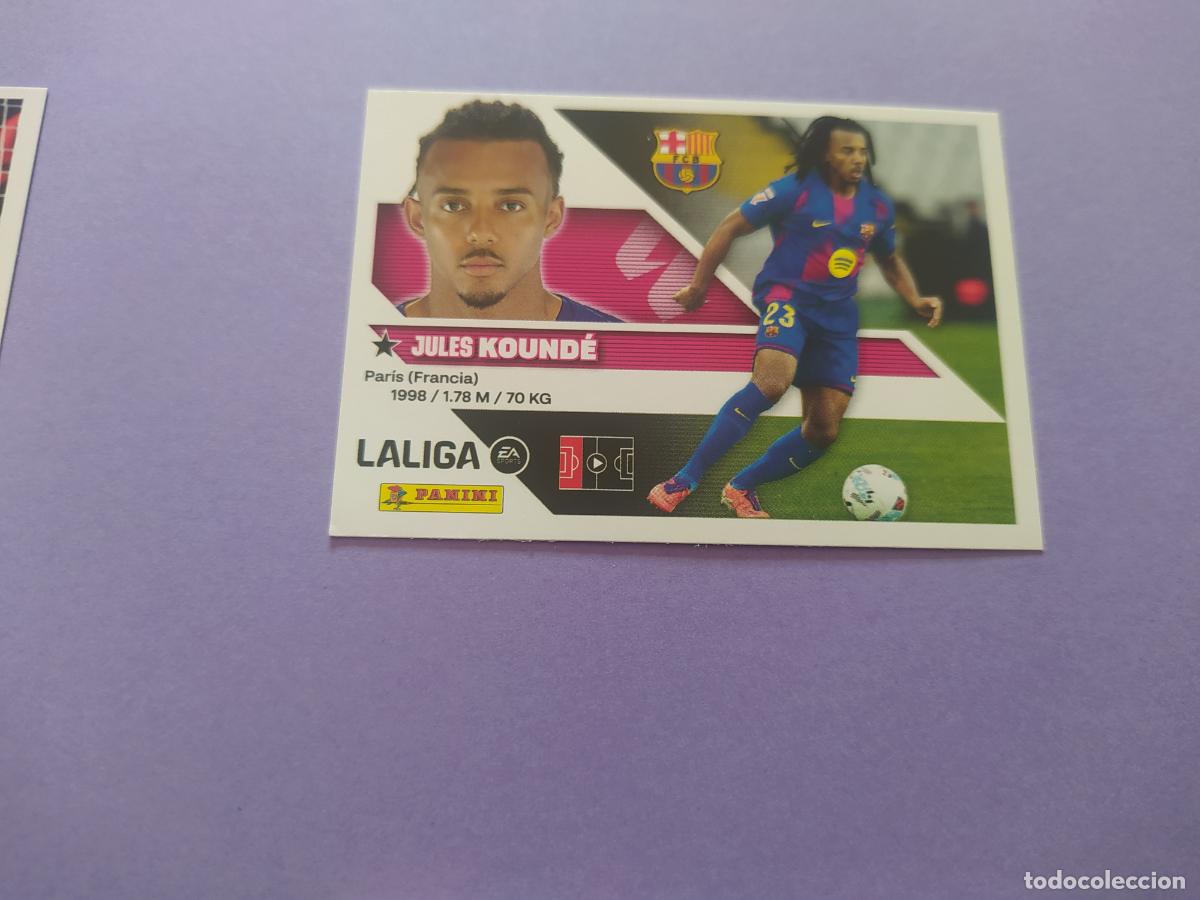Cromos de f&uacute;tbol: LIGA ESTE 2026 2027 26 27 NUEVO - FC BARCELONA N&ordm; 5 KOUNDE