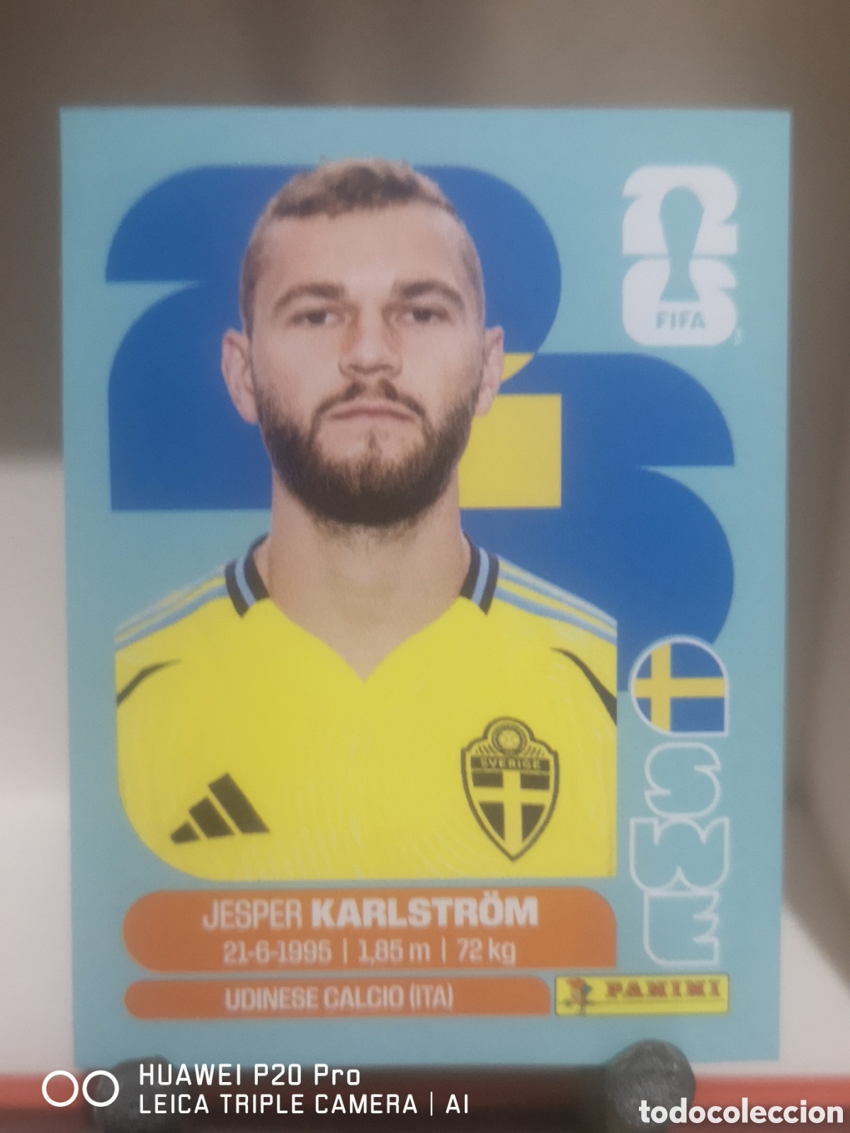 Cromos de f&uacute;tbol: FIFA WORLD CUP MUNDIAL 2026 KARLSTROM - SWE 10