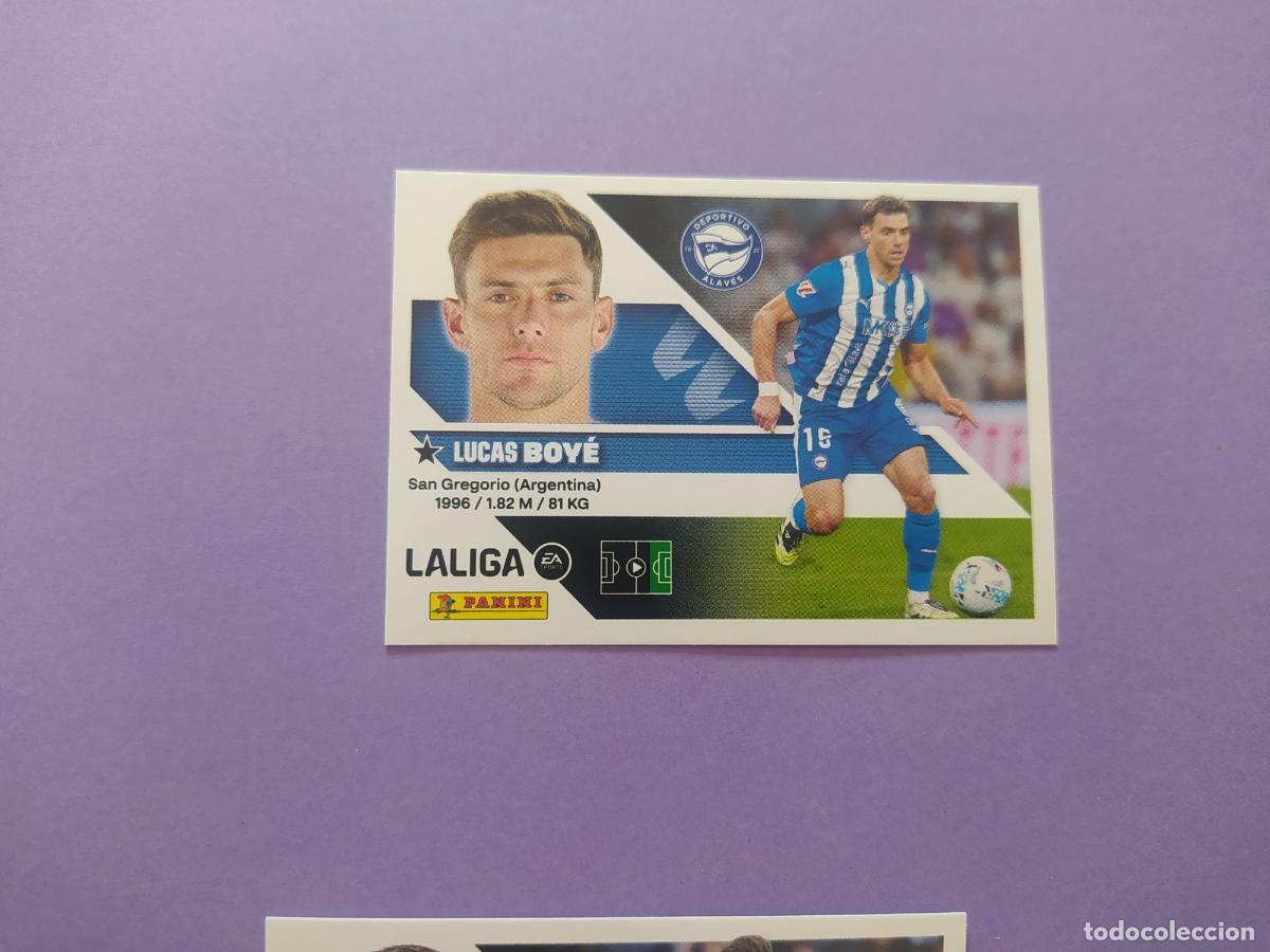 Cromos de f&uacute;tbol: LIGA ESTE 2026 2027 26 27 NUEVO - DEPORTIVO ALAVES N&ordm; 20 BOYE