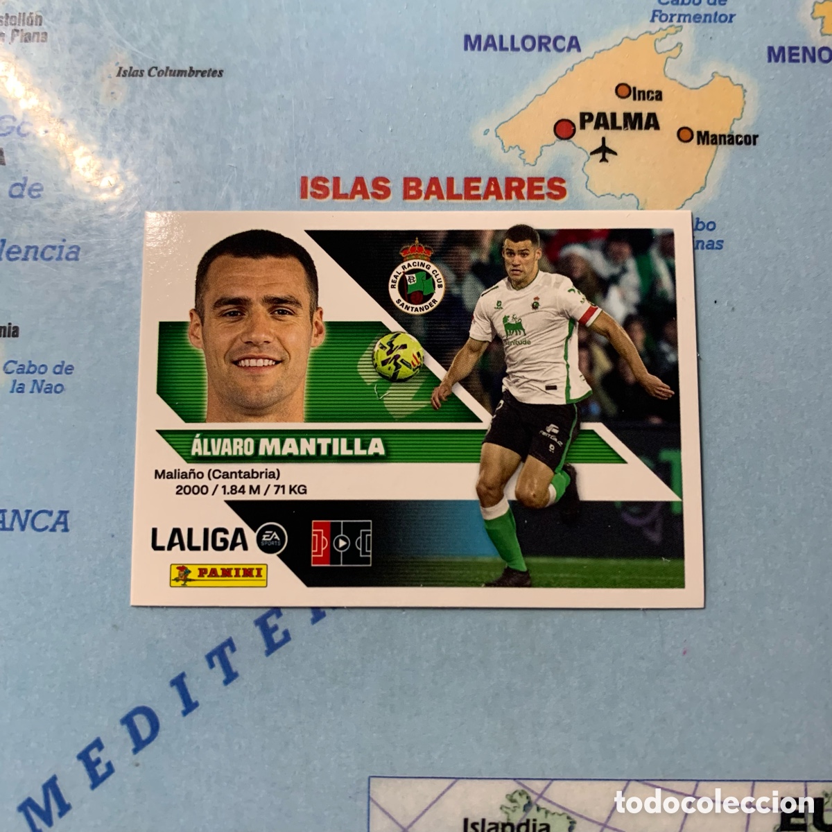 Cromos de f&uacute;tbol: Matilla n&uacute;mero 5 del Racing de Santander cromo liga este 26-27 2026-2027