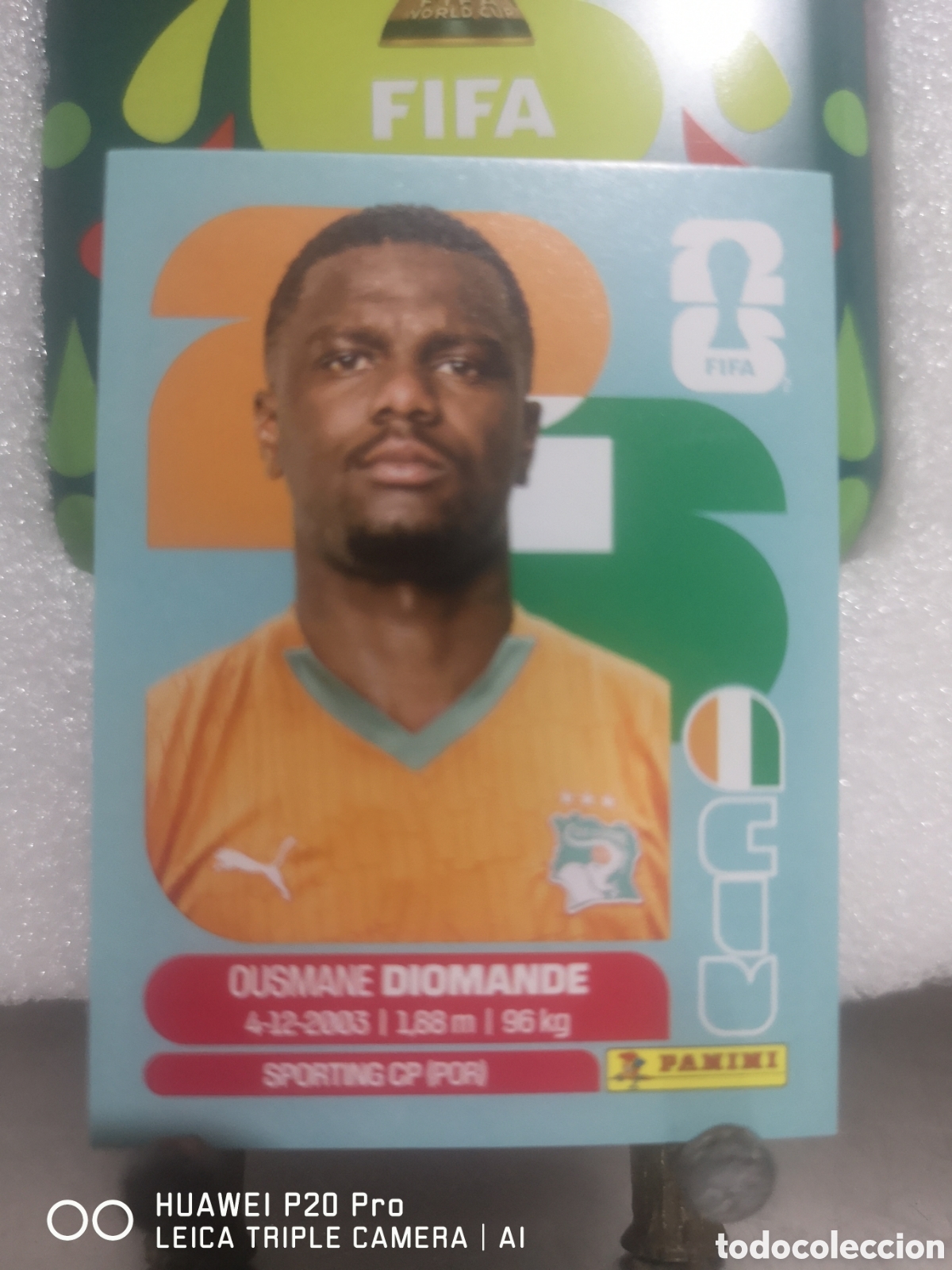 Cromos de f&uacute;tbol: FIFA WORLD CUP MUNDIAL 2026 DIOMANDE - CIV 9