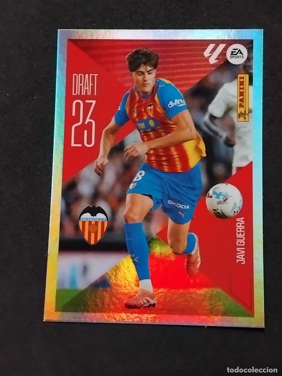Cromos de f&uacute;tbol: JAVI GUERRA DRAFT 23 - VALENCIA 12 - PANINI LIGA ESTE 2026-27 2026 2027 cromos futbol LaLiga STICKER