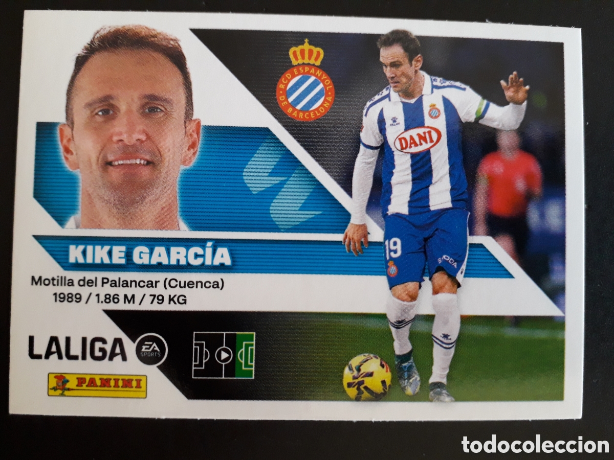 Football Stickers: KIKE GARC&Iacute;A RCD ESPA&Ntilde;OL/ESPANYOL N&deg; 19 ED ESTE 2026 2027 26 27 SIN PEGAR PEDIDO M&Iacute;NIMO 3&euro;