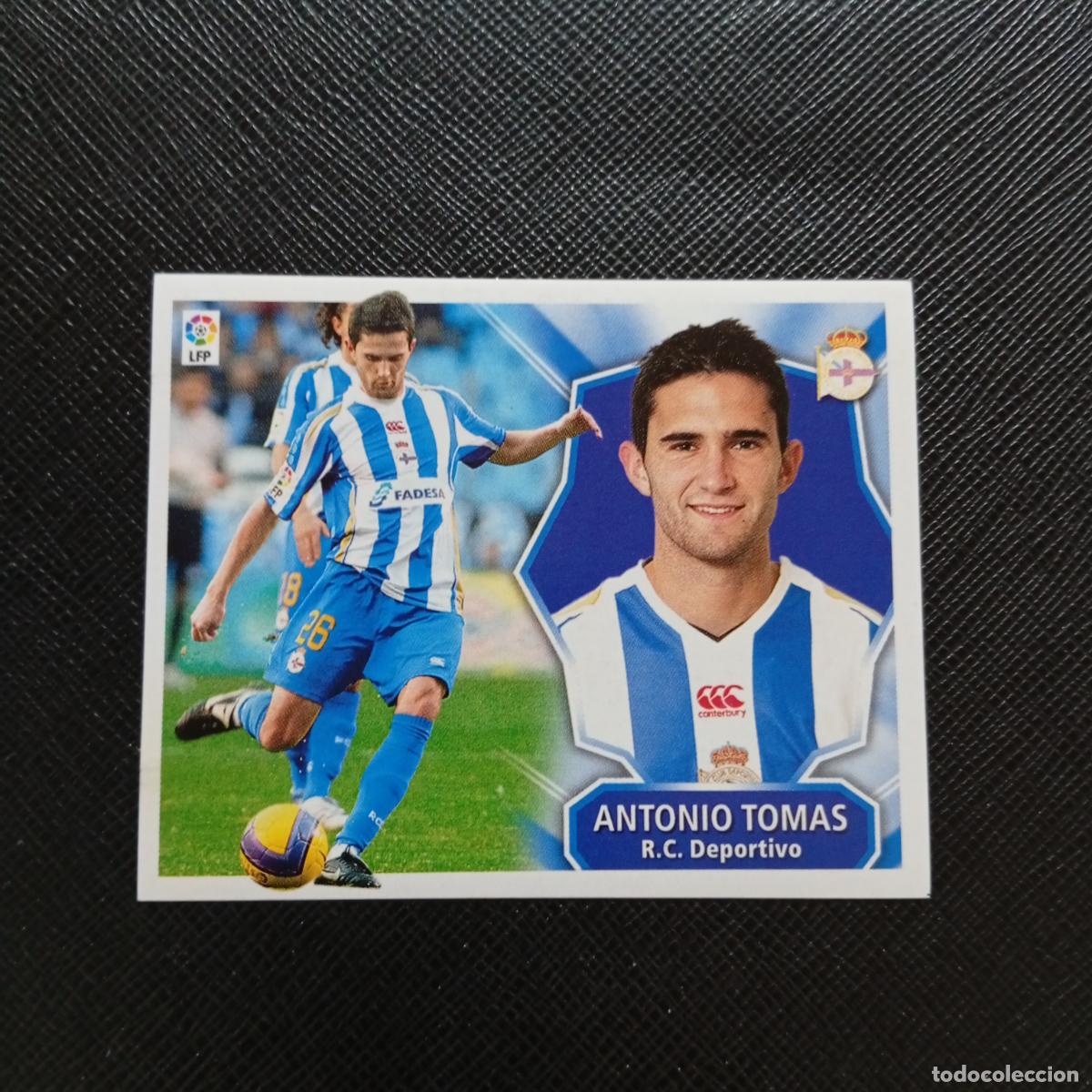 Cromos de f&uacute;tbol: ANTONIO TOMAS DEPORTIVO ESTE 2008 2009 CROMO FUTBOL LIGA 08 09 - SIN PEGAR - A12 PG469 COLOCA