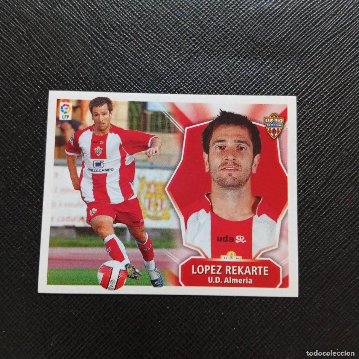 Cromos de f&uacute;tbol: LOPEZ REKARTE ALMERIA ESTE 2008 2009 CROMO FUTBOL LIGA 08 09 - SIN PEGAR - A12 PG469