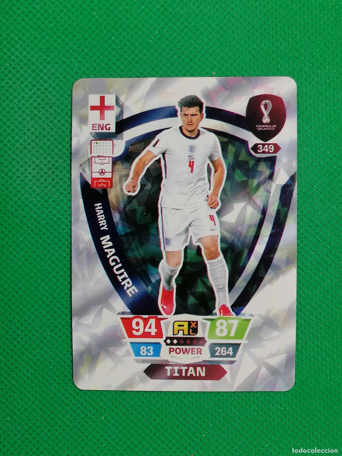 Fu&szlig;ball-Sticker: HARRY MAGUIRE INGLATERRA ⚽ WORLD FOOTBALL STARS QATAR CARD FANCARD ⚽