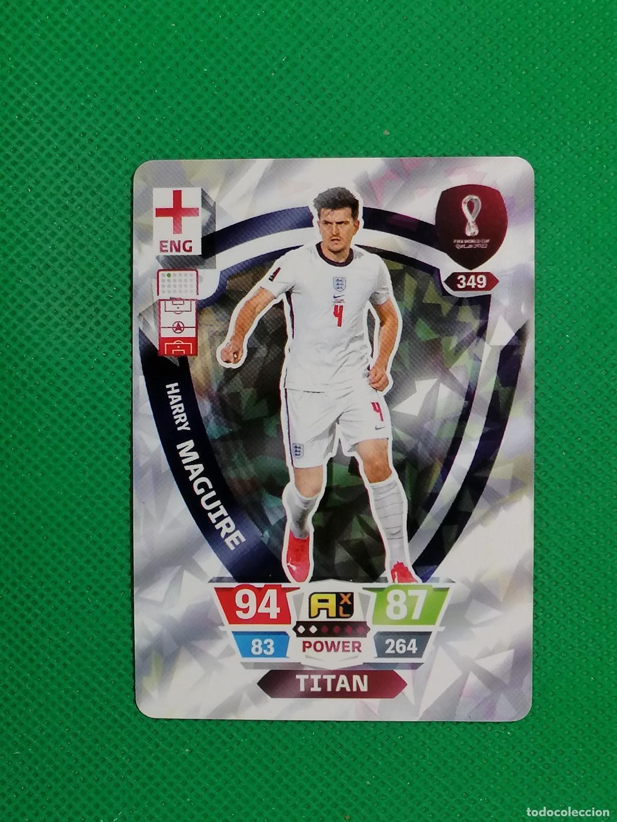 Fu&szlig;ball-Sticker: HARRY MAGUIRE INGLATERRA ⚽ WORLD FOOTBALL STARS QATAR CARD FANCARD ⚽
