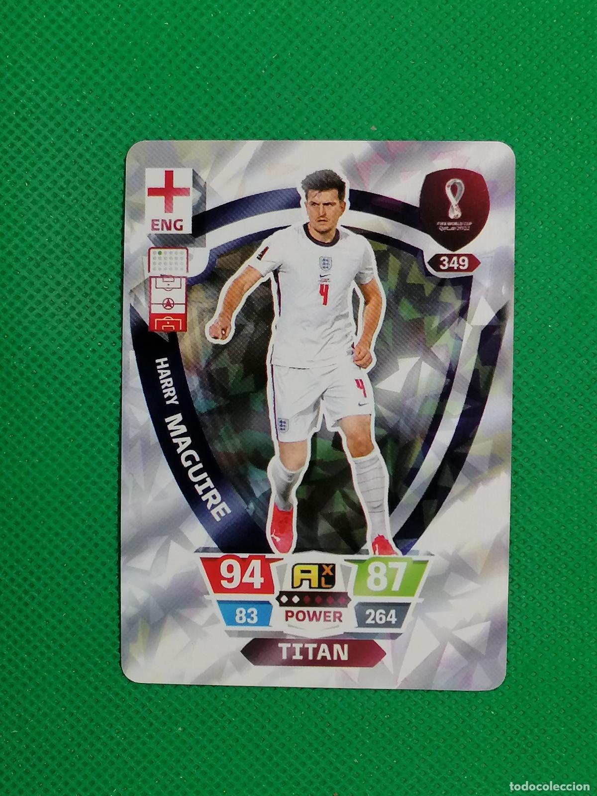 Fu&szlig;ball-Sticker: HARRY MAGUIRE INGLATERRA ⚽ WORLD FOOTBALL STARS QATAR CARD FANCARD ⚽