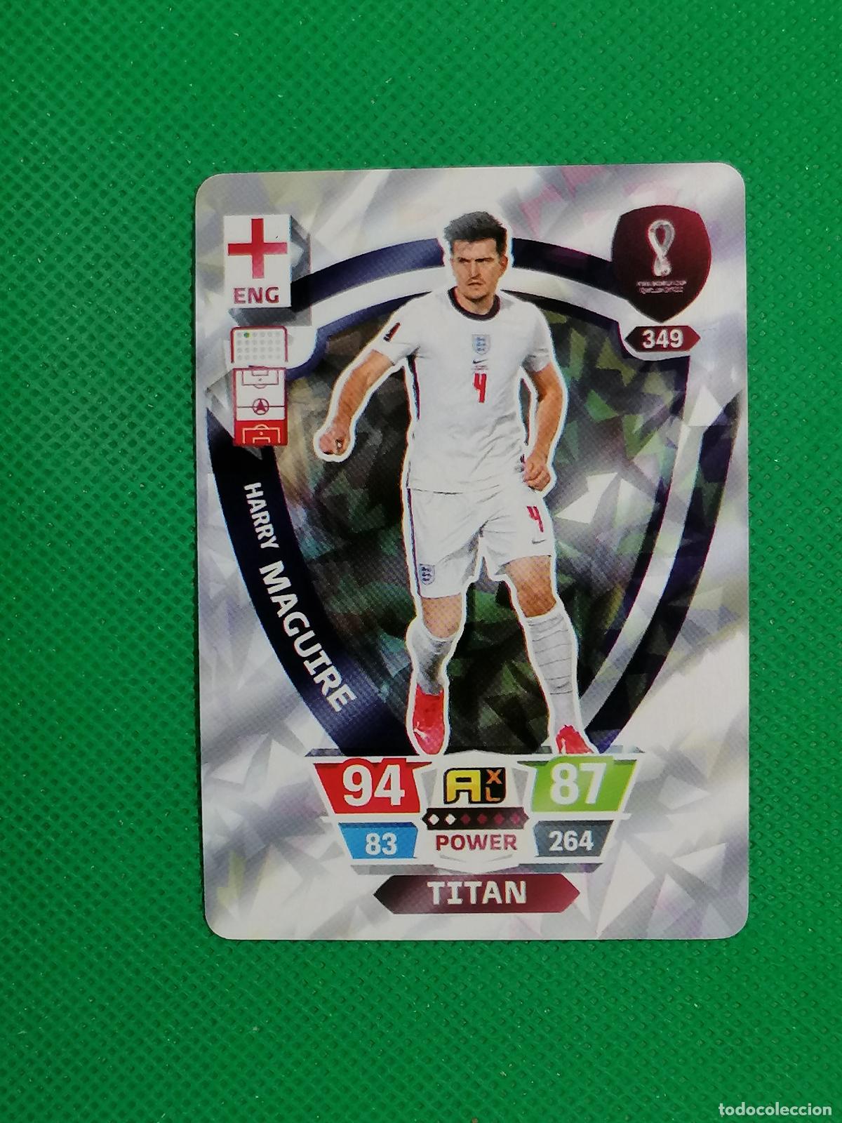 Fu&szlig;ball-Sticker: HARRY MAGUIRE INGLATERRA ⚽ WORLD FOOTBALL STARS QATAR CARD FANCARD ⚽
