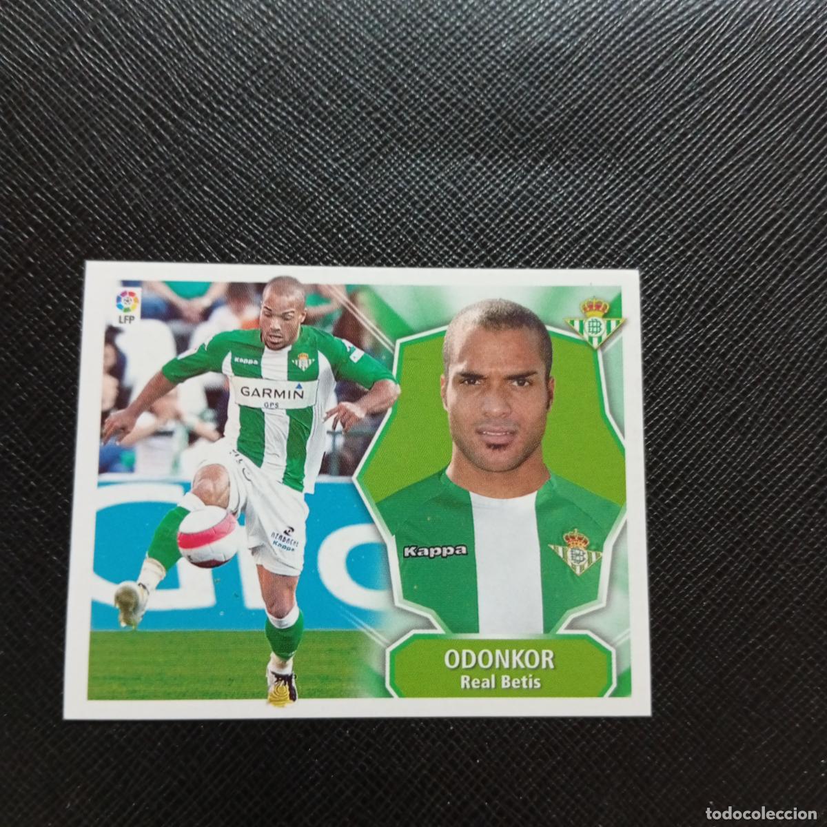 Fu&szlig;ball-Sticker: ODONKOR REAL BETIS ESTE 2008 2009 CROMO FUTBOL LIGA 08 09 - SIN PEGAR - A12 PG505