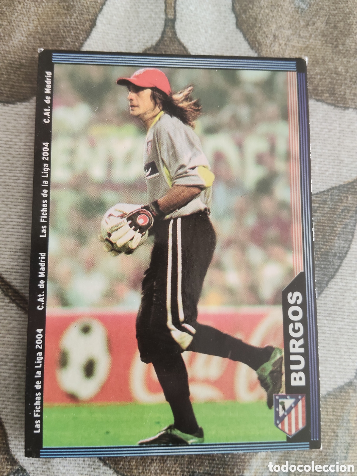 Fu&szlig;ball-Sticker: Mundicromo 2003 2004 03 04 301 Burgos Atl&eacute;tico de Madrid versi&oacute;n foto grande