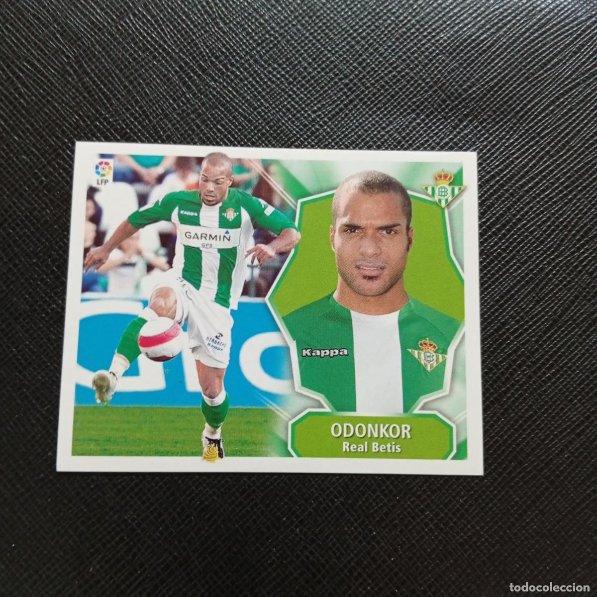 Fu&szlig;ball-Sticker: ODONKOR REAL BETIS ESTE 2008 2009 CROMO FUTBOL LIGA 08 09 - SIN PEGAR - A12 PG505