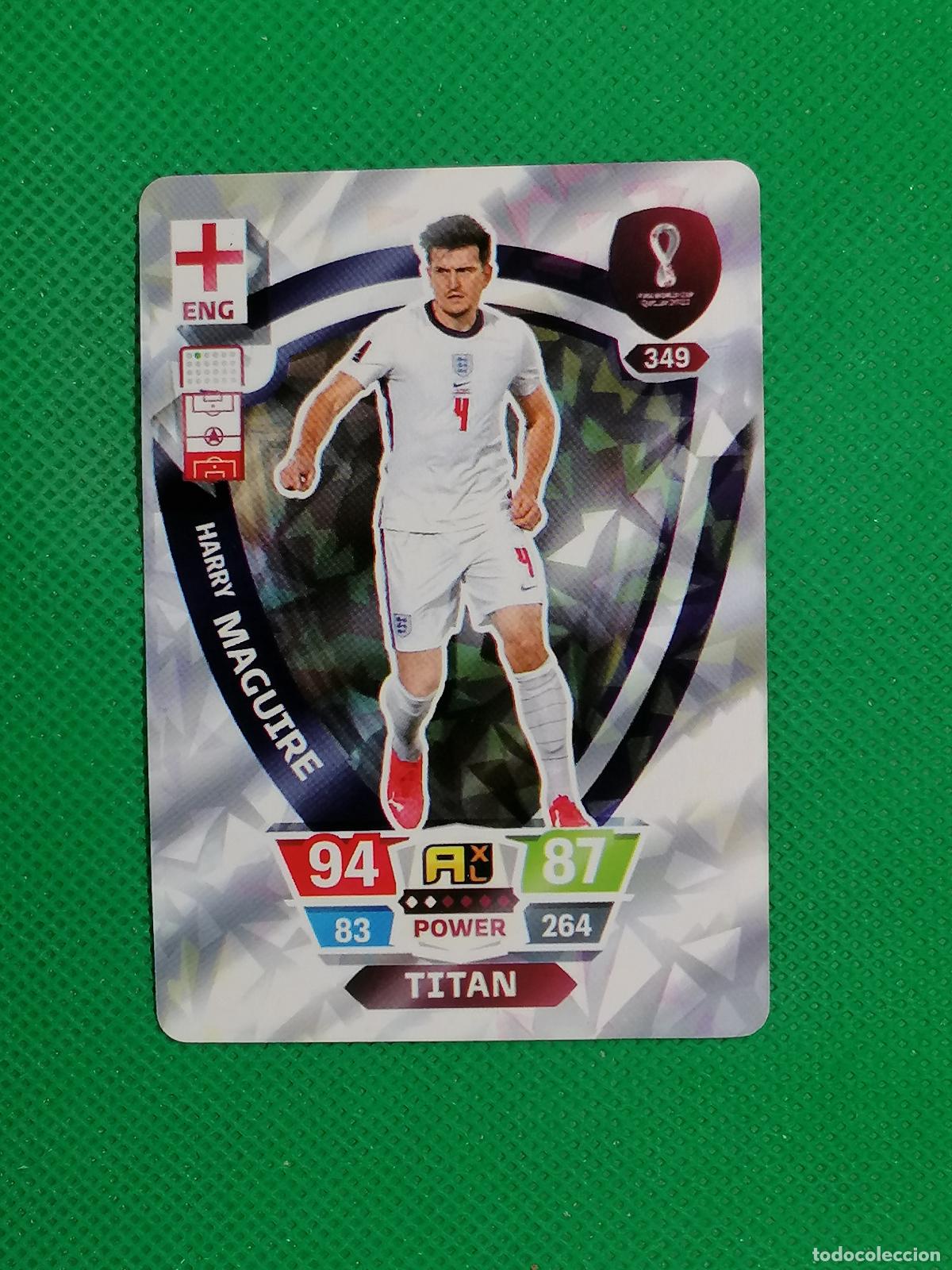Fu&szlig;ball-Sticker: HARRY MAGUIRE INGLATERRA ⚽ WORLD FOOTBALL STARS QATAR CARD FANCARD ⚽