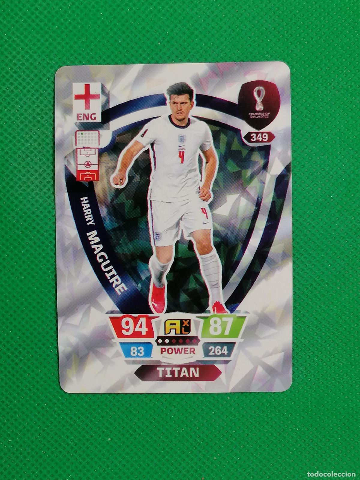 Fu&szlig;ball-Sticker: HARRY MAGUIRE INGLATERRA ⚽ WORLD FOOTBALL STARS QATAR CARD FANCARD ⚽