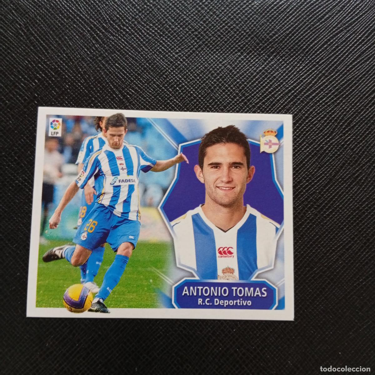 Cromos de f&uacute;tbol: ANTONIO TOMAS DEPORTIVO ESTE 2008 2009 CROMO FUTBOL LIGA 08 09 - SIN PEGAR - A12 PG514 COLOCA