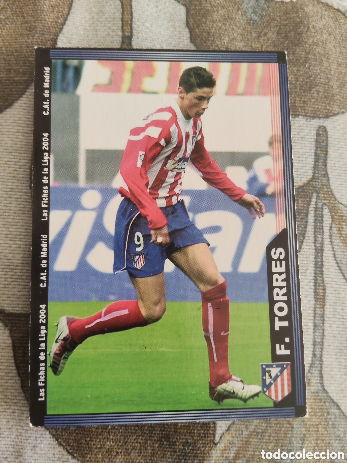 Cromos de f&uacute;tbol: Mundicromo 2003 2004 03 04 317 Fernando Torres Atl&eacute;tico de Madrid