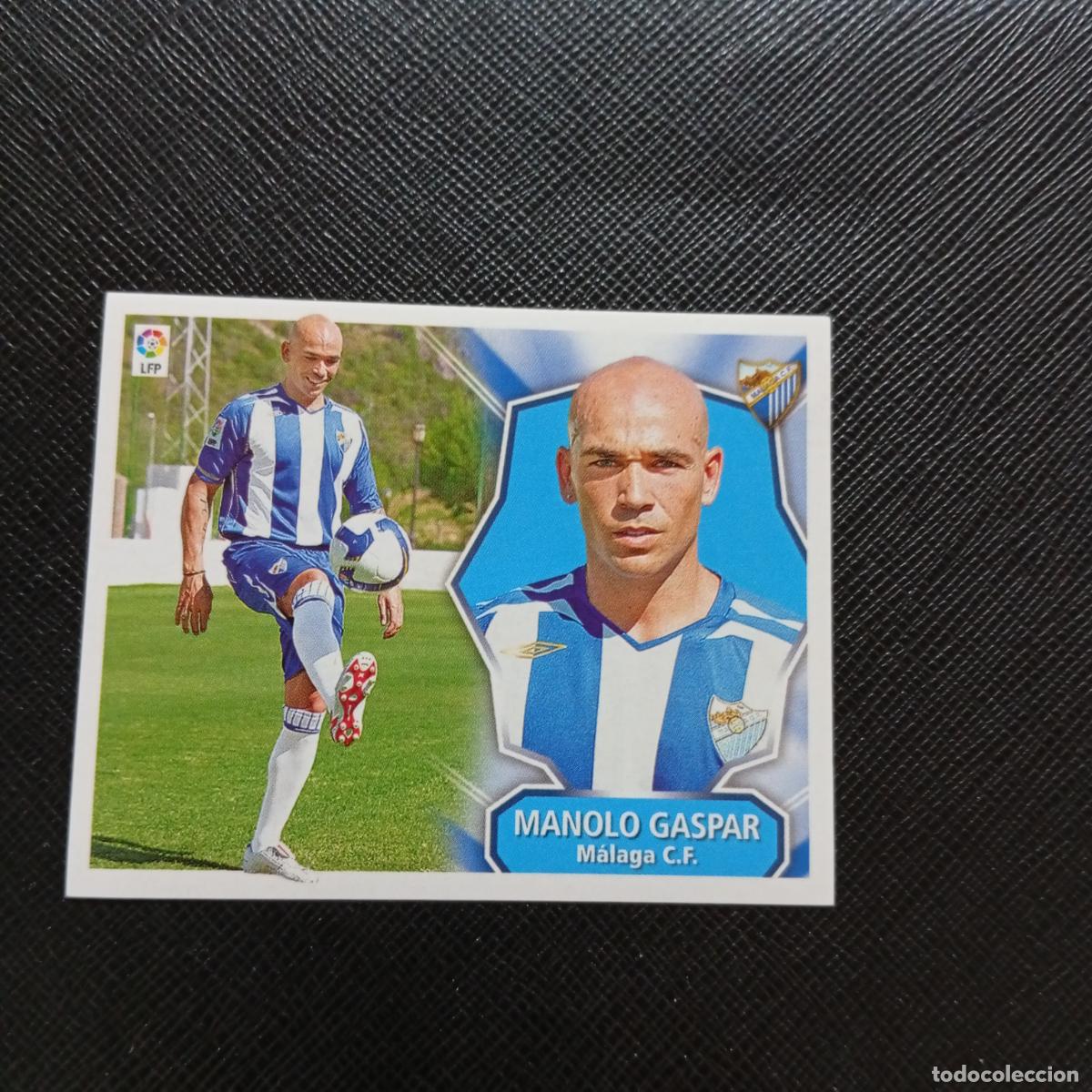 Cromos de f&uacute;tbol: MANOLO GASPAR MALAGA ESTE 2008 2009 CROMO FUTBOL LIGA 08 09 - SIN PEGAR - A12 PG523 COLOCA B