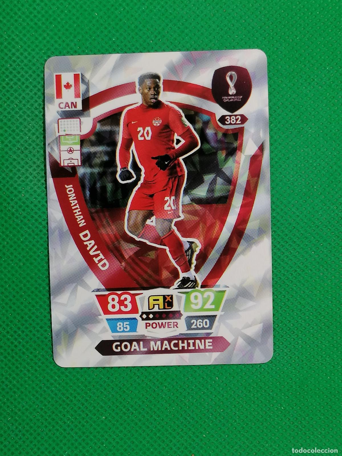 Cromos de f&uacute;tbol: JONATHAN DAVID CANADA ⚽ WORLD FOOTBALL STARS QATAR CARD FANCARD ⚽