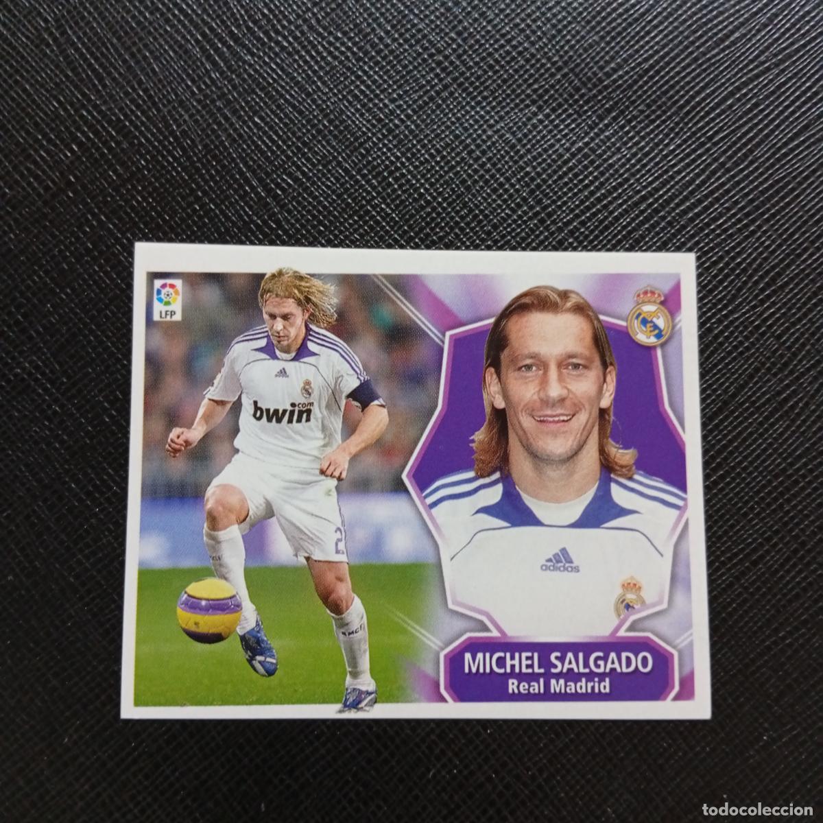 Cromos de f&uacute;tbol: MICHEL SALGADO REAL MADRID ESTE 2008 2009 CROMO FUTBOL LIGA 08 09 - SIN PEGAR - A12 PG190