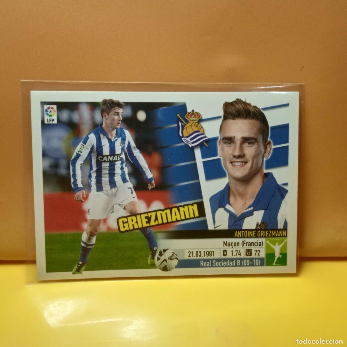 Cromos de f&uacute;tbol: EDICIONES ESTE: 2013 2014 13 14 REAL SOCIEDAD GRIEZMANN 15A 15 A