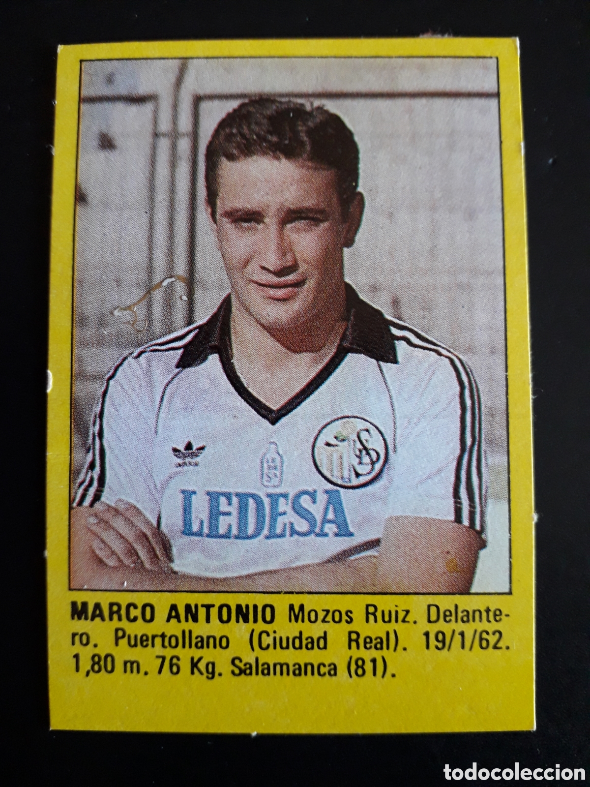 Cromos de f&uacute;tbol: MARCO ANTONIO, SALAMANCA SUPER F&Uacute;TBOL 84 83-84 1983-1984 ROLL&Aacute;N DESPEGADO PEDIDO M&Iacute;NIMO 3&euro;