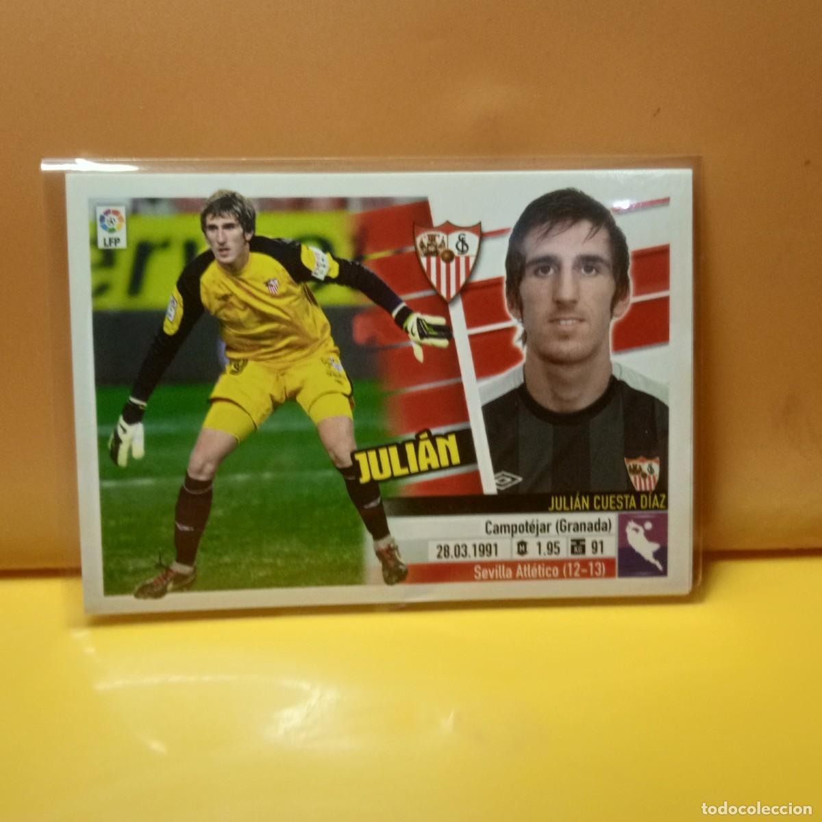 Cromos de f&uacute;tbol: EDICIONES ESTE: 2013 2014 13 14 SEVILLA F.C JULI&Aacute;N 2