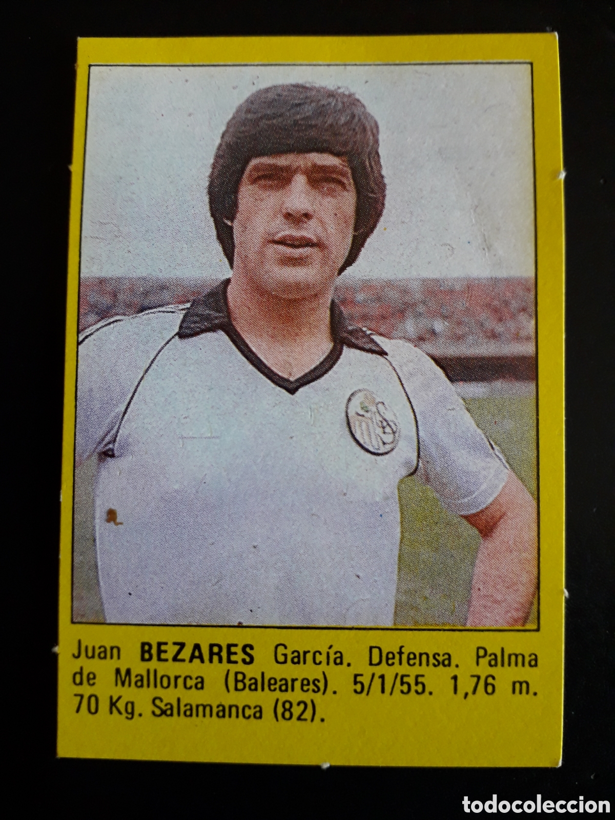 Cromos de f&uacute;tbol: BEZARES, SALAMANCA SUPER F&Uacute;TBOL 84 83-84 1983-1984 ROLL&Aacute;N DESPEGADO PEDIDO M&Iacute;NIMO 3&euro;