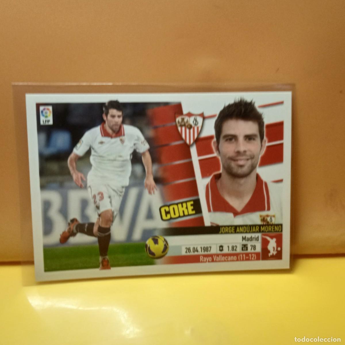 Cromos de f&uacute;tbol: EDICIONES ESTE: 2013 2014 13 14 SEVILLA F.C COKE 3