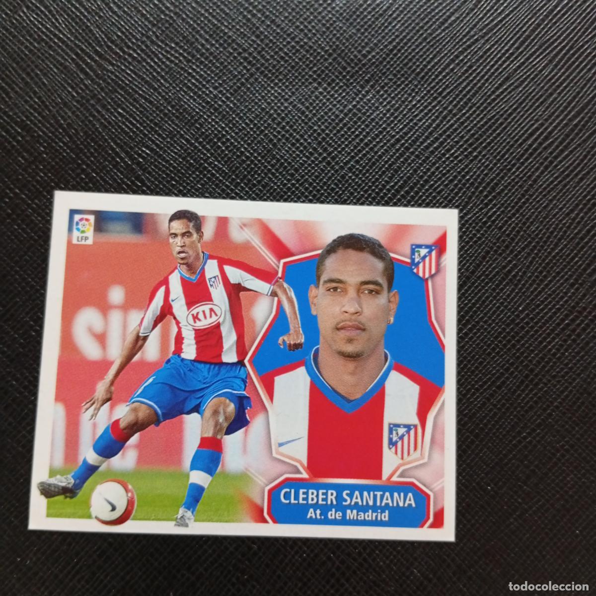 Cromos de f&uacute;tbol: CLEBER SANTANA AT MADRID ESTE 2008 2009 CROMO FUTBOL LIGA 08 09 - SIN PEGAR - A46 PG91