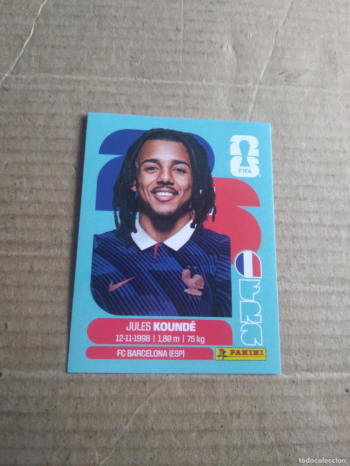 Cromos de f&uacute;tbol: FRA 5 JULES KOUNDE FRANCIA CROMO FUTBOL PANINI MUNDIAL 2026 WORLD CUP COPA DEL MUNDO