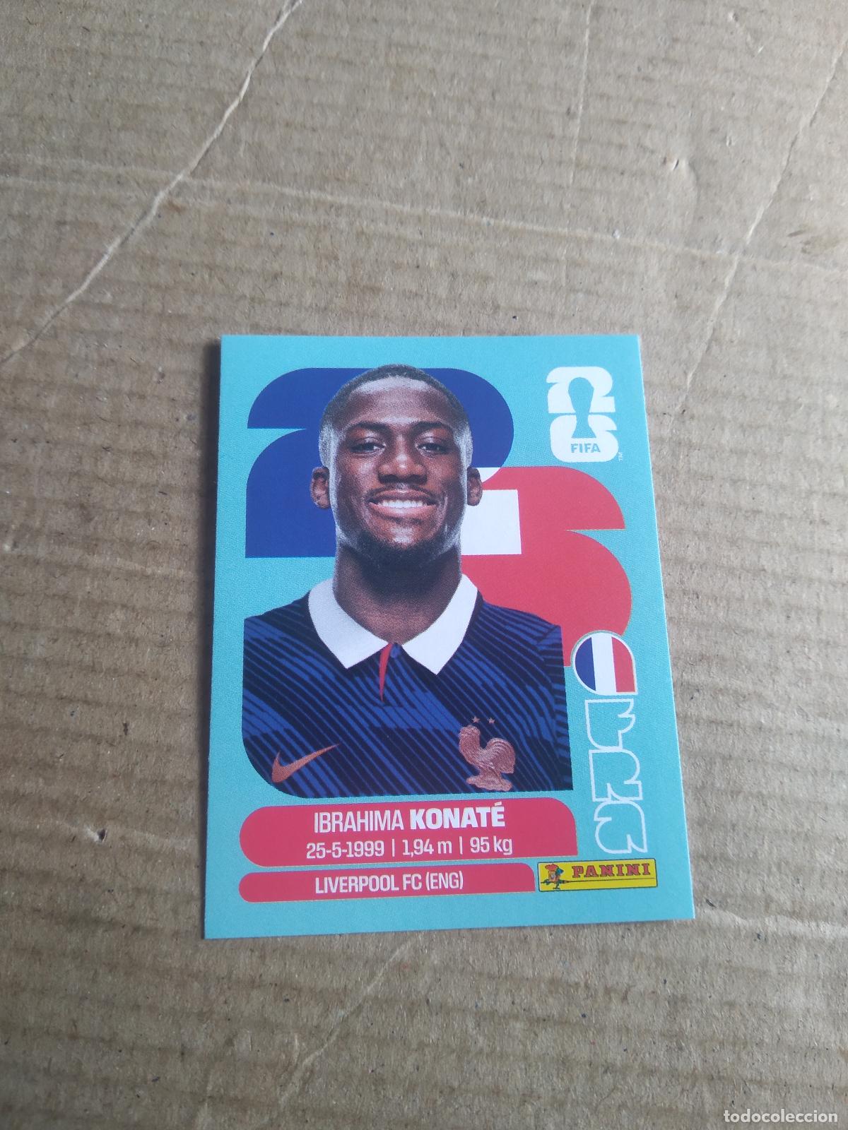Cromos de f&uacute;tbol: FRA 6 IBRAHIMA KONATE FRANCIA CROMO FUTBOL PANINI MUNDIAL 2026 WORLD CUP COPA DEL MUNDO