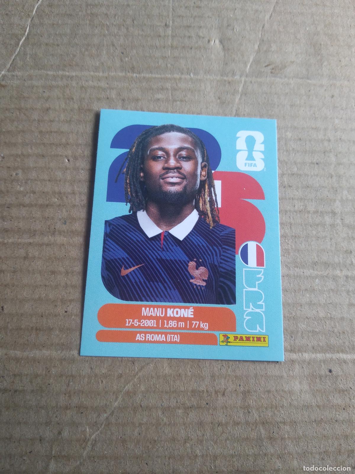 Cromos de f&uacute;tbol: FRA 11 MANU KONE FRANCIA CROMO FUTBOL PANINI MUNDIAL 2026 WORLD CUP COPA DEL MUNDO