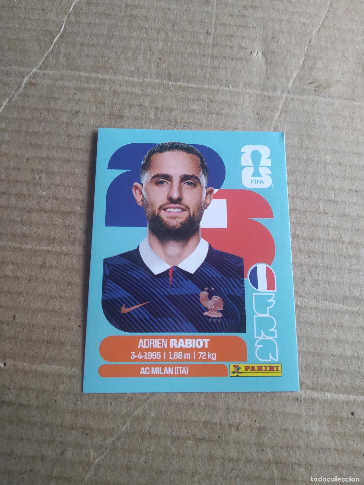 Cromos de f&uacute;tbol: FRA 12 RABIOT FRANCIA CROMO FUTBOL PANINI MUNDIAL 2026 WORLD CUP COPA DEL MUNDO