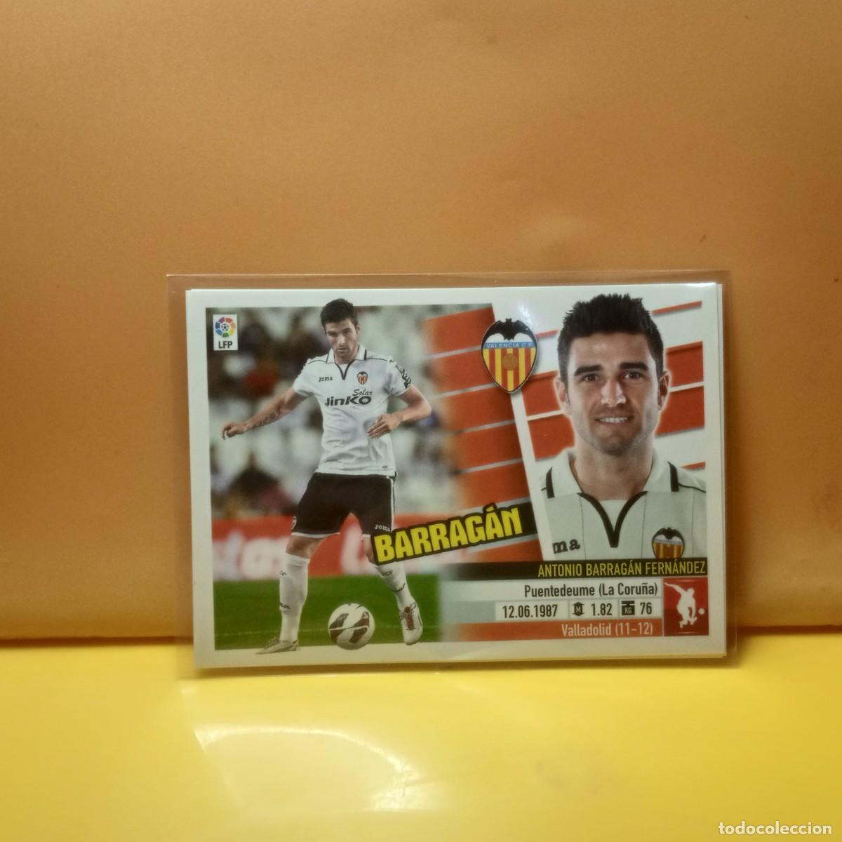 Football Stickers: EDICIONES ESTE: 2013 2014 13 14 VALENCIA C.F BARRAG&Aacute;N 4A 4 A