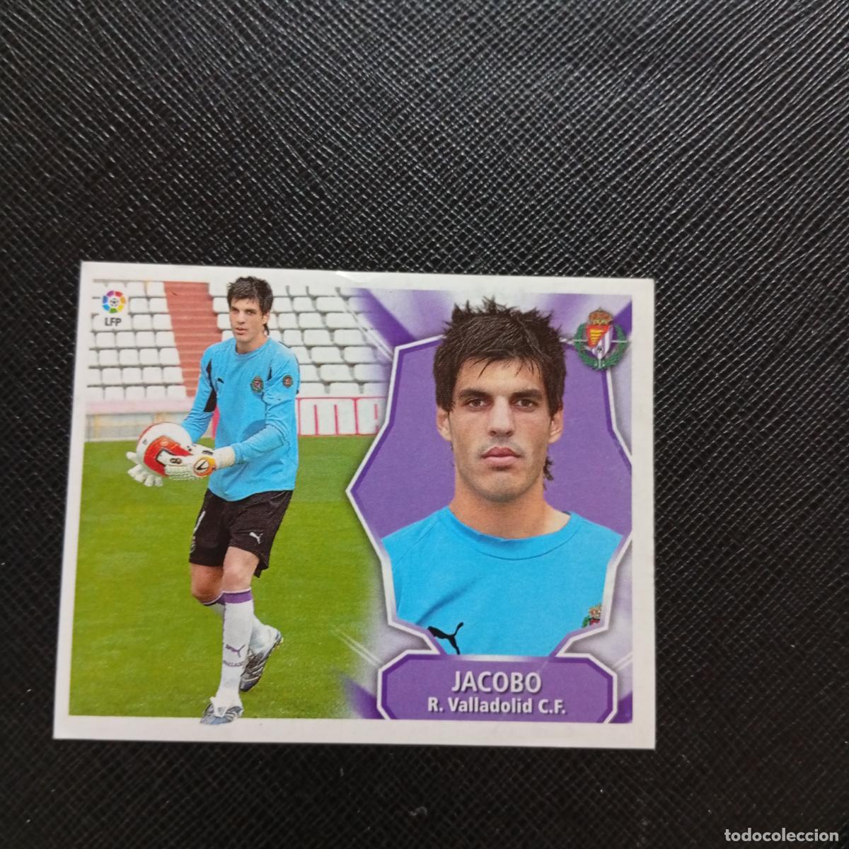Football Stickers: JACOBO VALLADOLID ESTE 2008 2009 CROMO FUTBOL LIGA 08 09 - SIN PEGAR - A46 PG91 TRASERA PINTADA