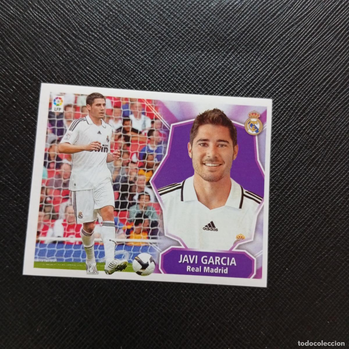 Football Stickers: JAVI GARCIA REAL MADRID ESTE 2008 2009 CROMO FUTBOL LIGA 08 09 - SIN PEGAR - A46 PG118 COLOCA