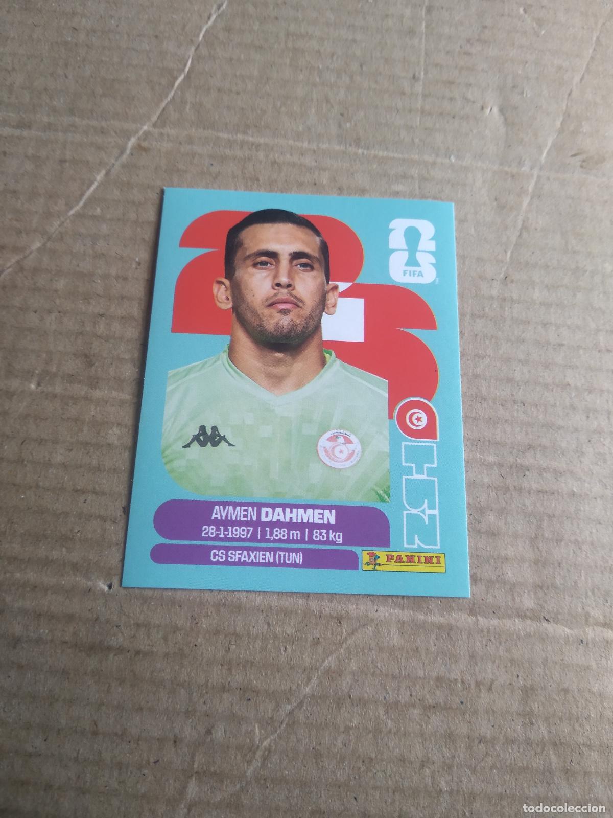 Cromos de f&uacute;tbol: TUN 3 AYMEN DAHMEN TUNEZ CROMO FUTBOL PANINI MUNDIAL 2026 WORLD CUP COPA DEL MUNDO