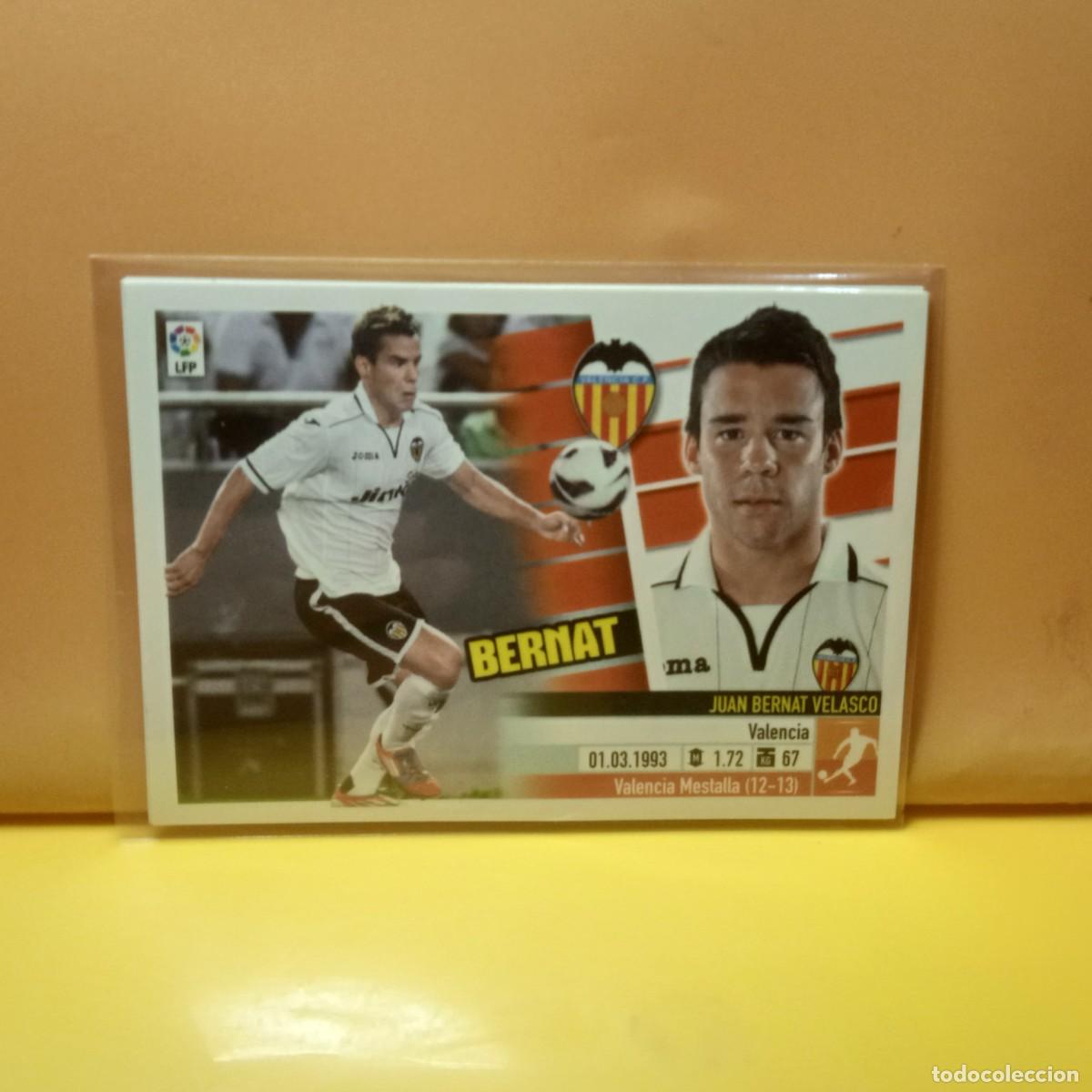 Cromos de f&uacute;tbol: EDICIONES ESTE: 2013 2014 13 14 VALENCIA C.F BERNAT 11A 11 A